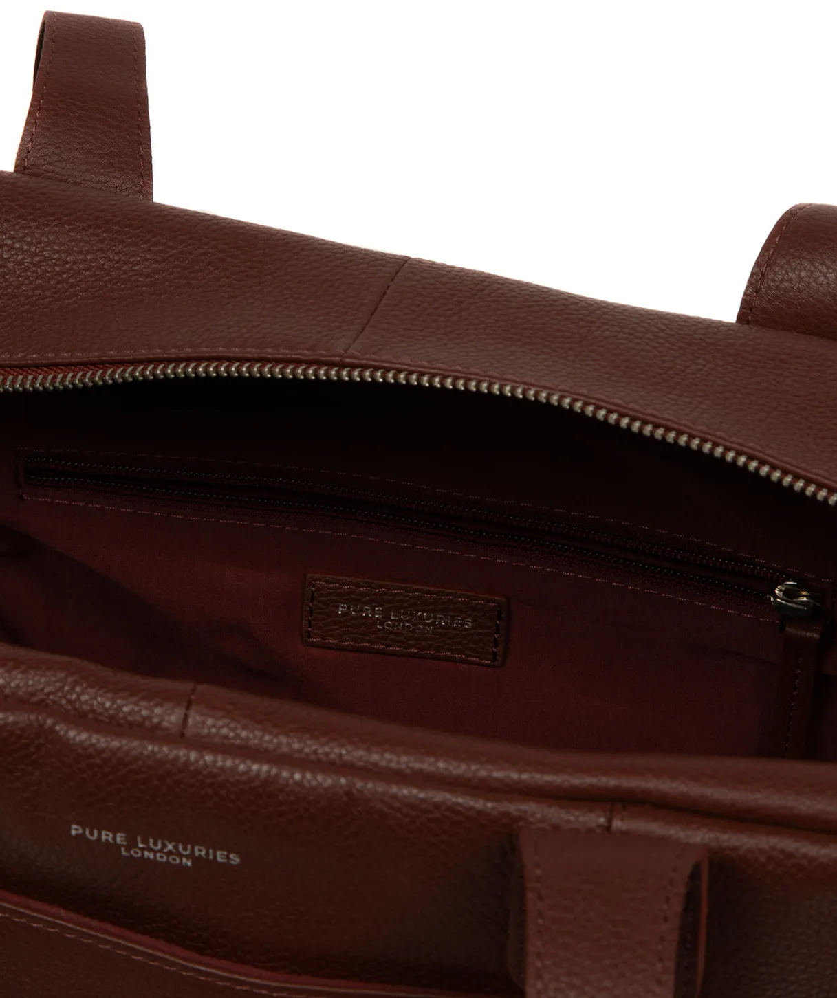 Airgo' 'Free on Board' Chestnut Leather Cabin Bag