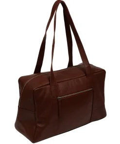 Airgo' 'Free on Board' Chestnut Leather Cabin Bag