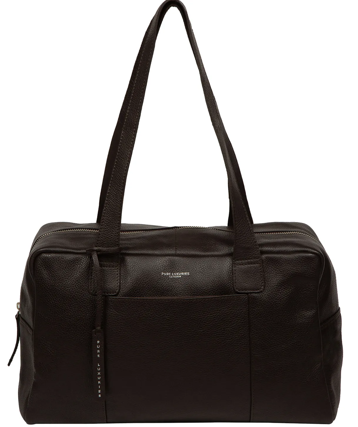 Airgo' 'Free on Board' Espresso Leather Cabin Bag