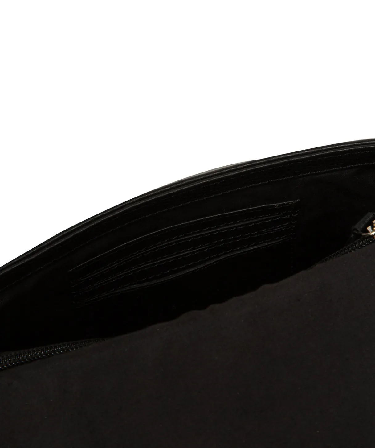 Alodia' Black Leather Cross Body Bag