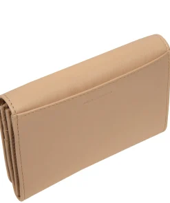 Amber' Latte Leather Purse
