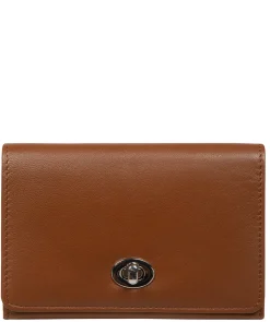Amber' Tan Leather Purse