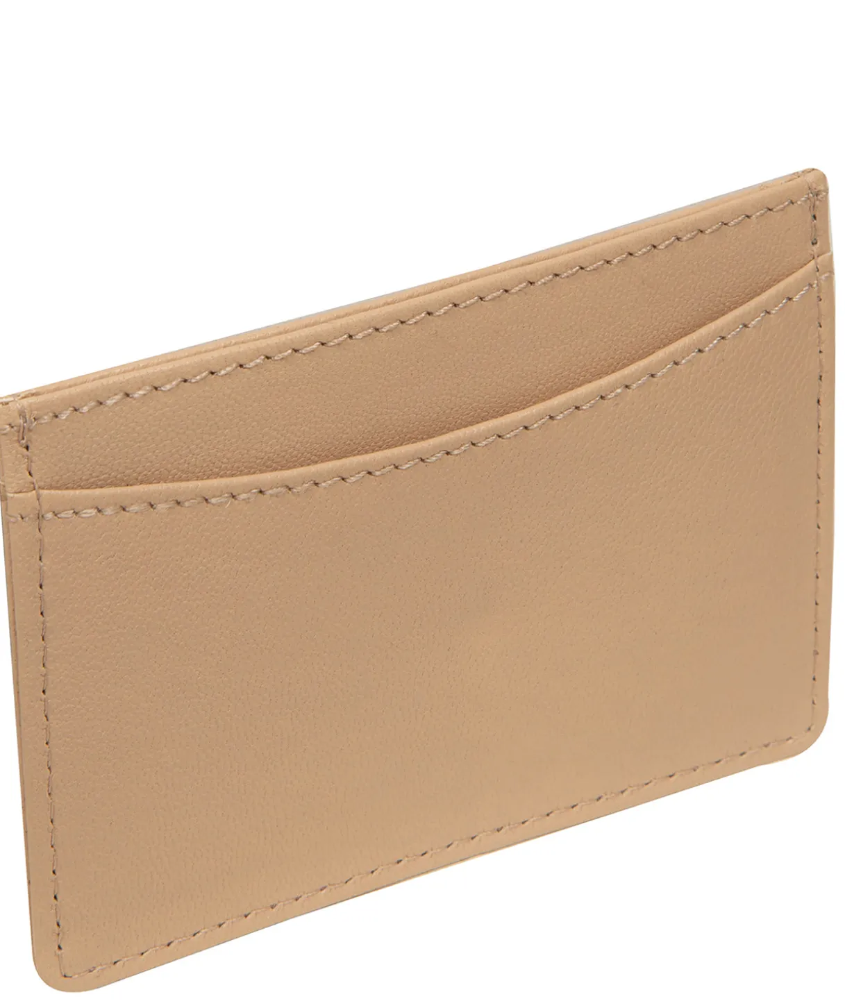 Anna' Latte Leather Card Holder