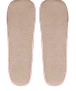Appleby' Blush Pink Cashmere & Merino Wool Small Ballet Slippers