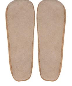 Appleby' Caramel Cashmere & Merino Wool Small Ballet Slippers