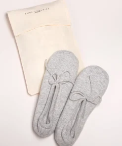 Appleby' Foggy Cashmere & Merino Wool Small Ballet Slippers