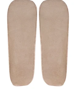 Appleby' Oatmeal Cashmere & Merino Wool Small Ballet Slippers