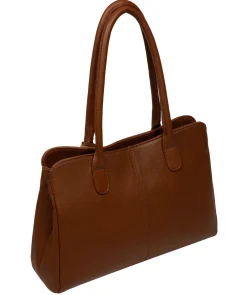 Aysgarth' Tan Leather Handbag