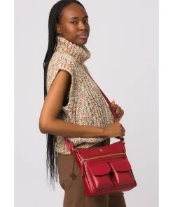 Baby Bon' Chilli Pepper Leather Cross Body Bag