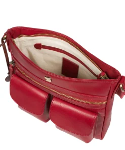 Baby Bon' Chilli Pepper Leather Cross Body Bag