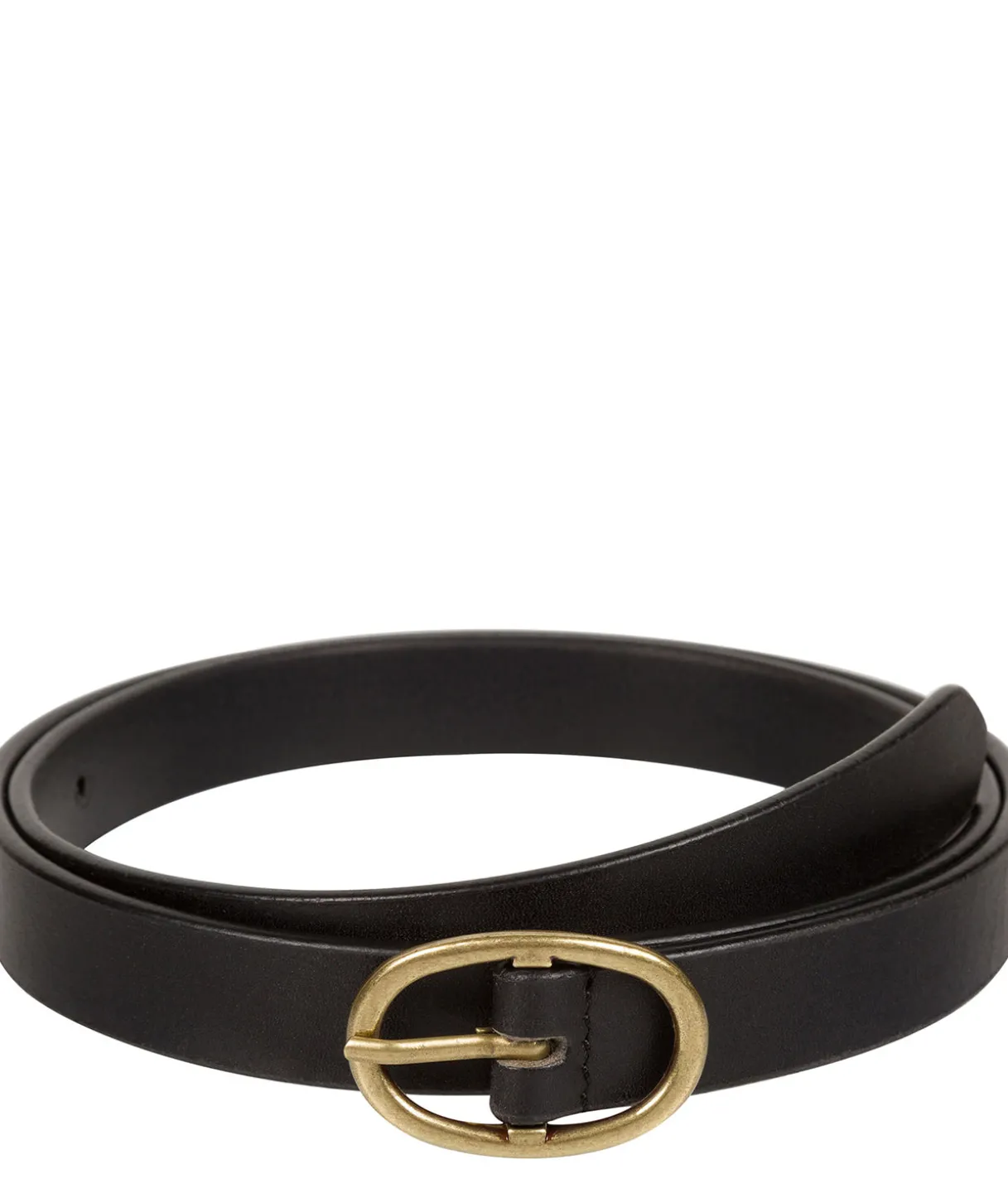 Black Quality Leather Ladies' Belt