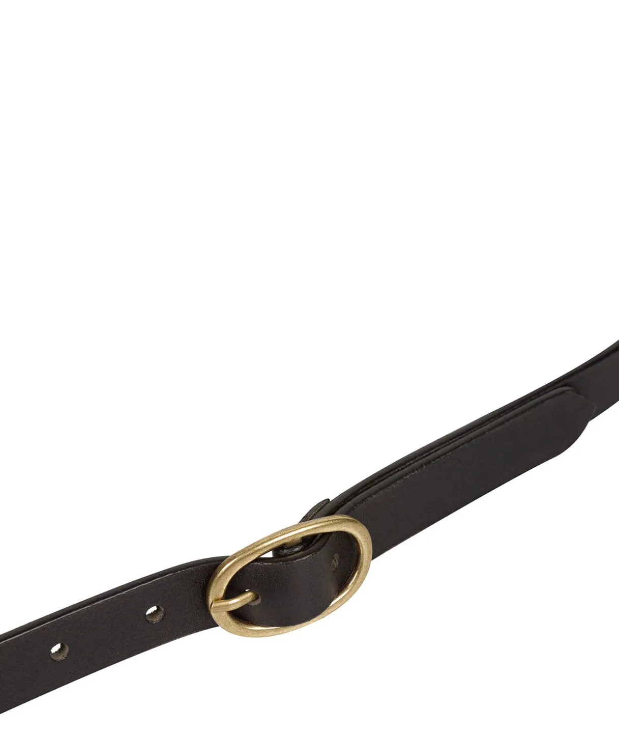 Black Quality Leather Ladies' Belt