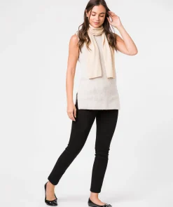 Bristol' Oatmeal Merino Wool Scarf