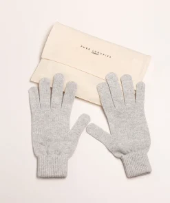 Caldbeck' Foggy Cashmere & Merino Wool Extra Large Gloves