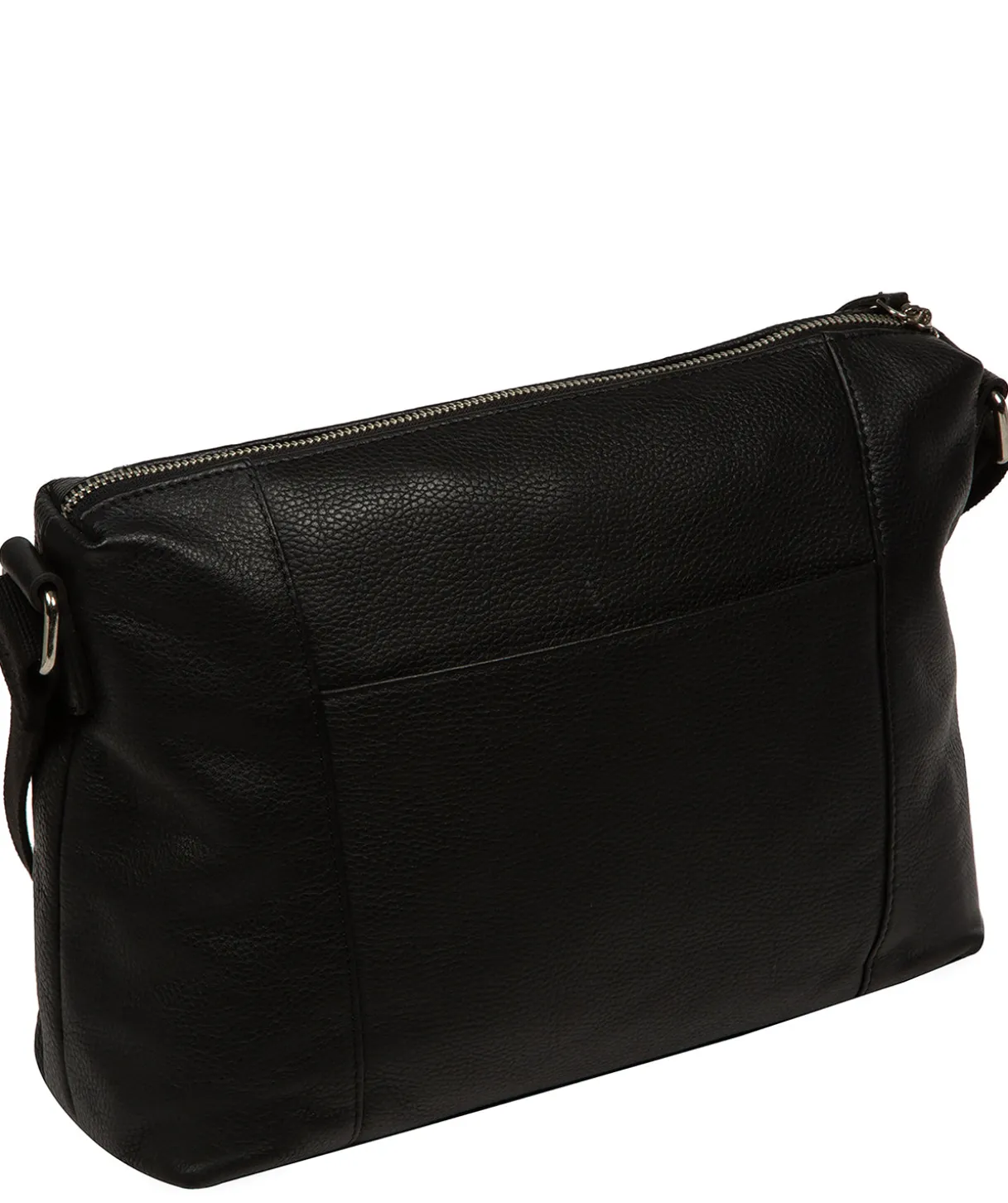 Cherry' Black Leather Shoulder Bag