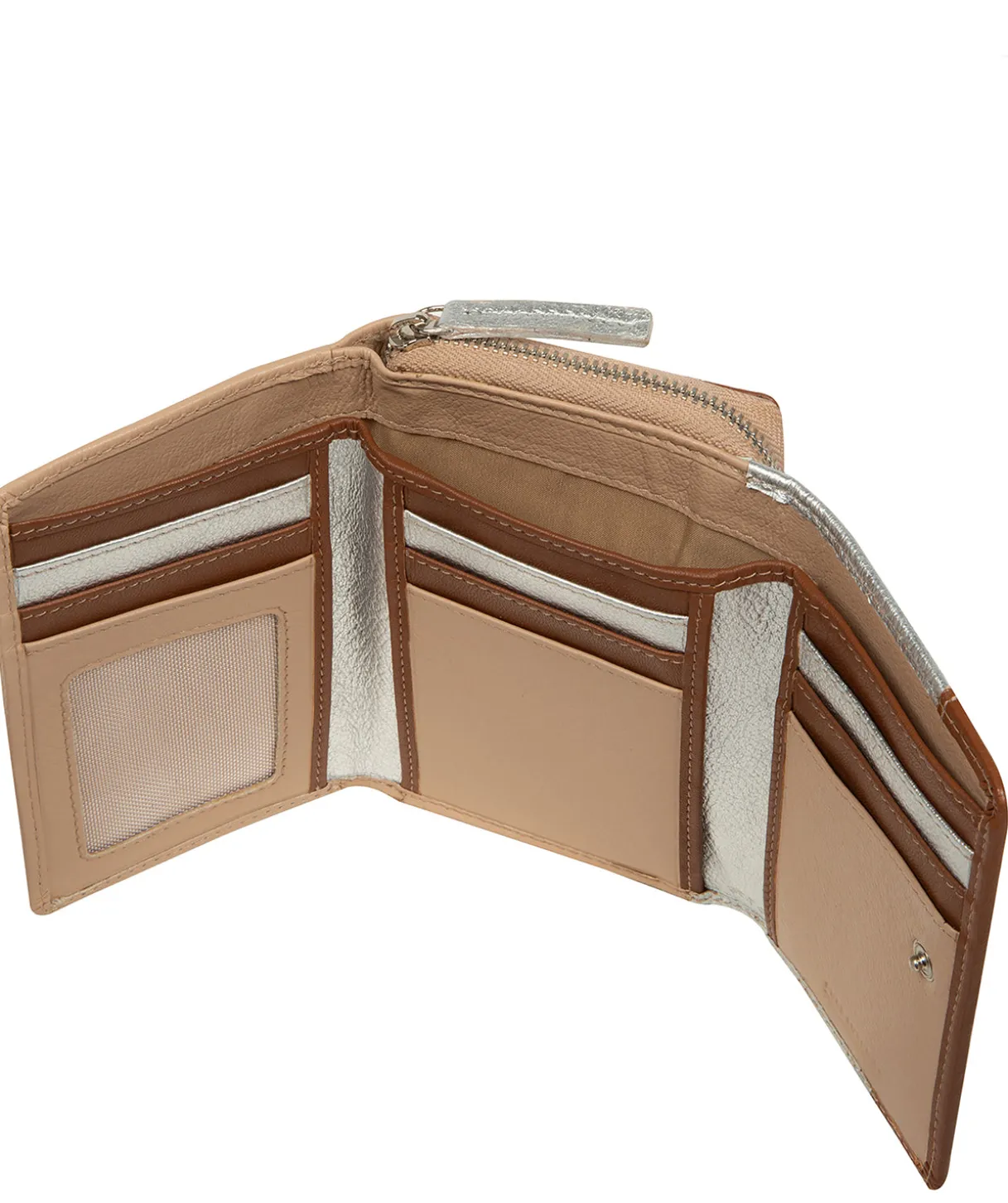 Claire' Multi-Coloured Leather Purse