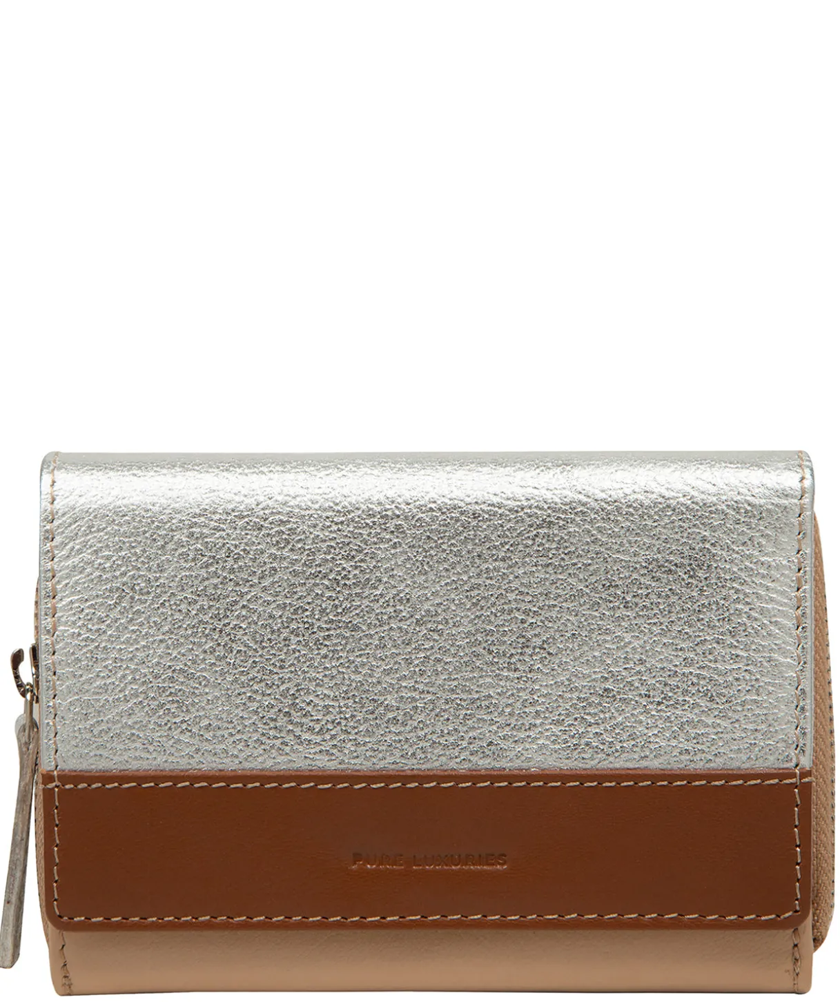 Claire' Multi-Coloured Leather Purse