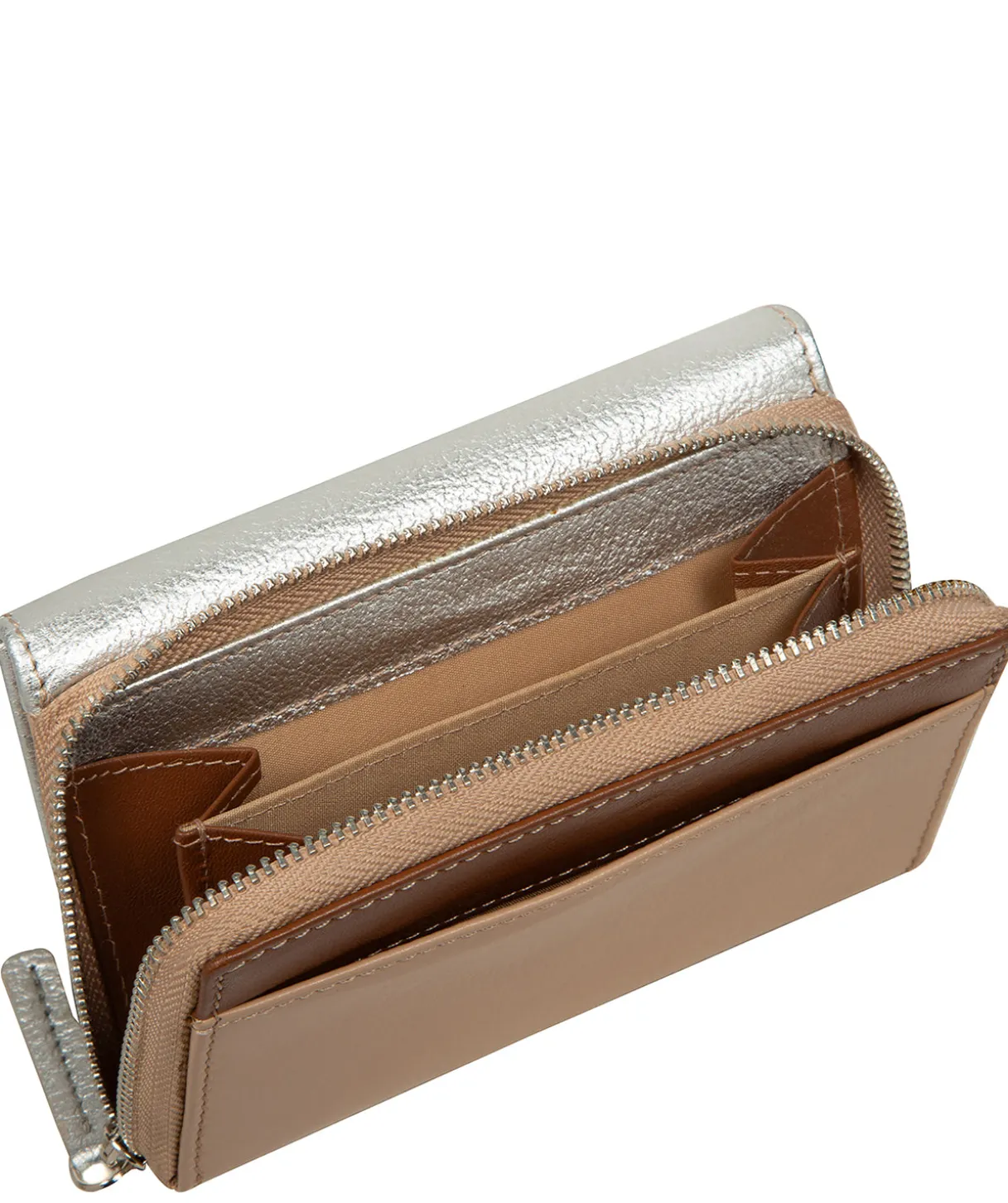 Claire' Multi-Coloured Leather Purse