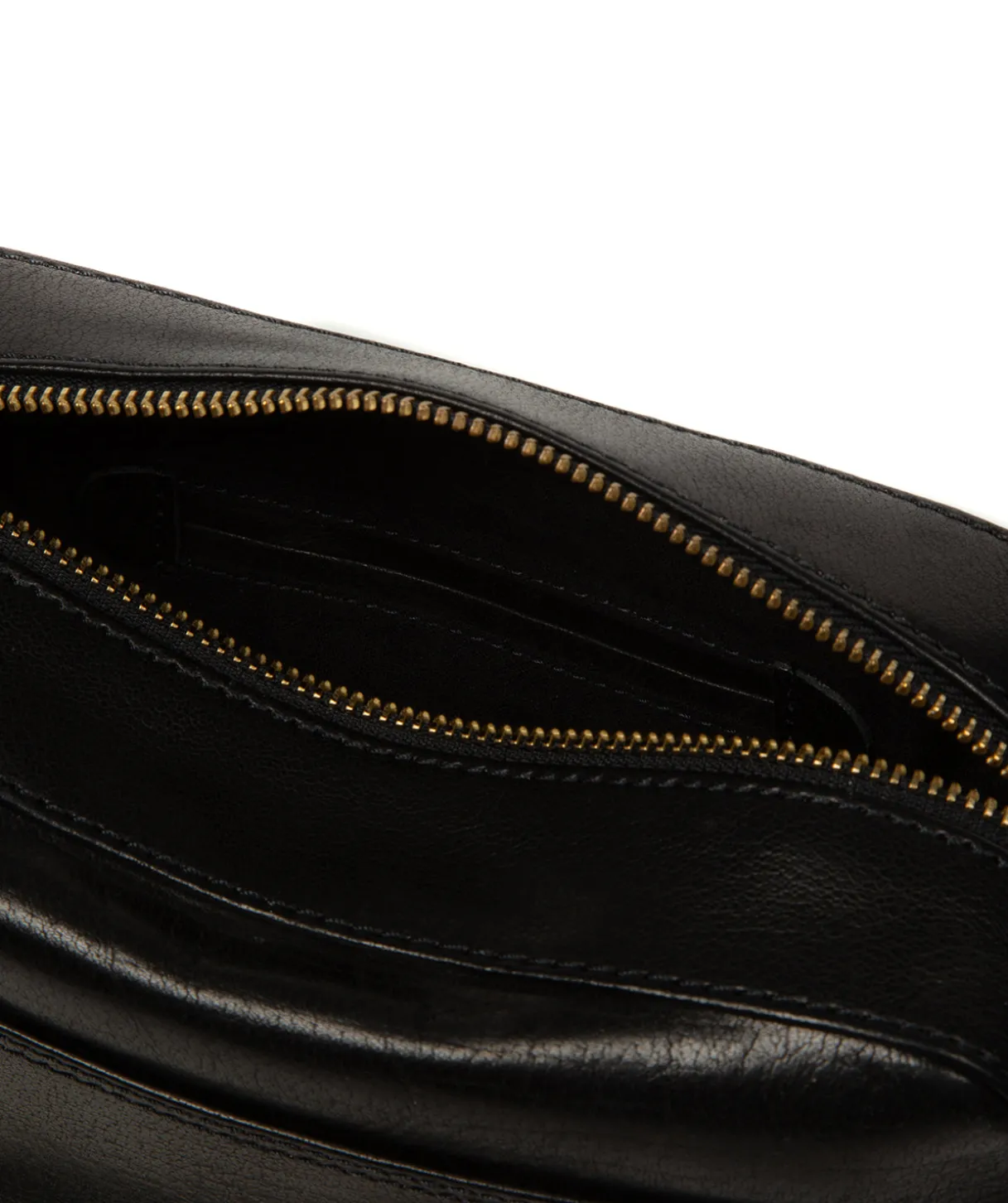 Dahlia' Black Leather Cross Body Bag