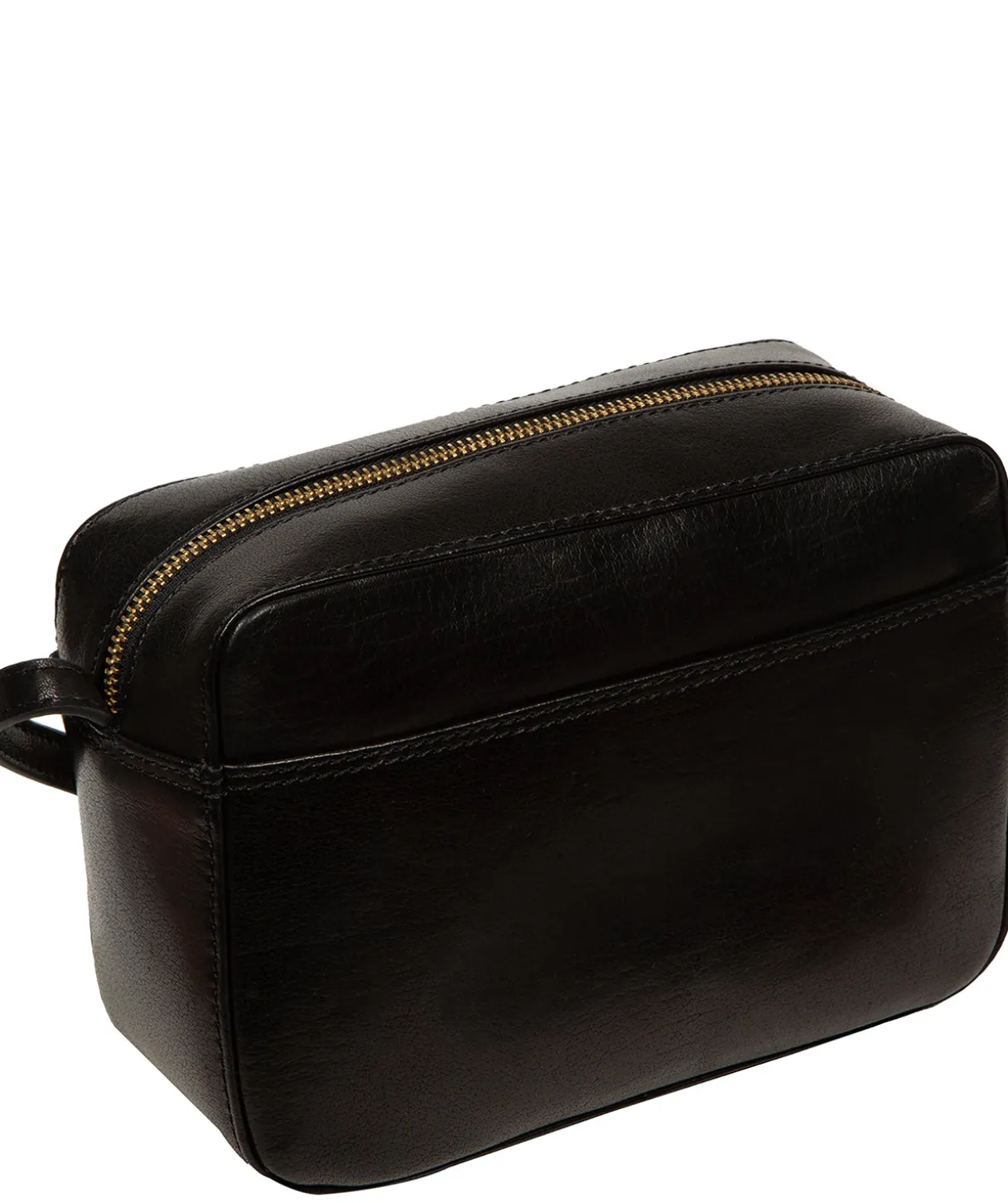 Dahlia' Black Leather Cross Body Bag