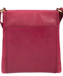Dink' Orchid Leather Cross Body Bag
