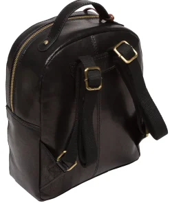 Dream' Black Leather Backpack