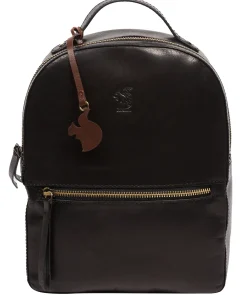 Dream' Black Leather Backpack