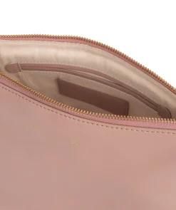 Ealing' Blush Pink Leather Make-Up Bag