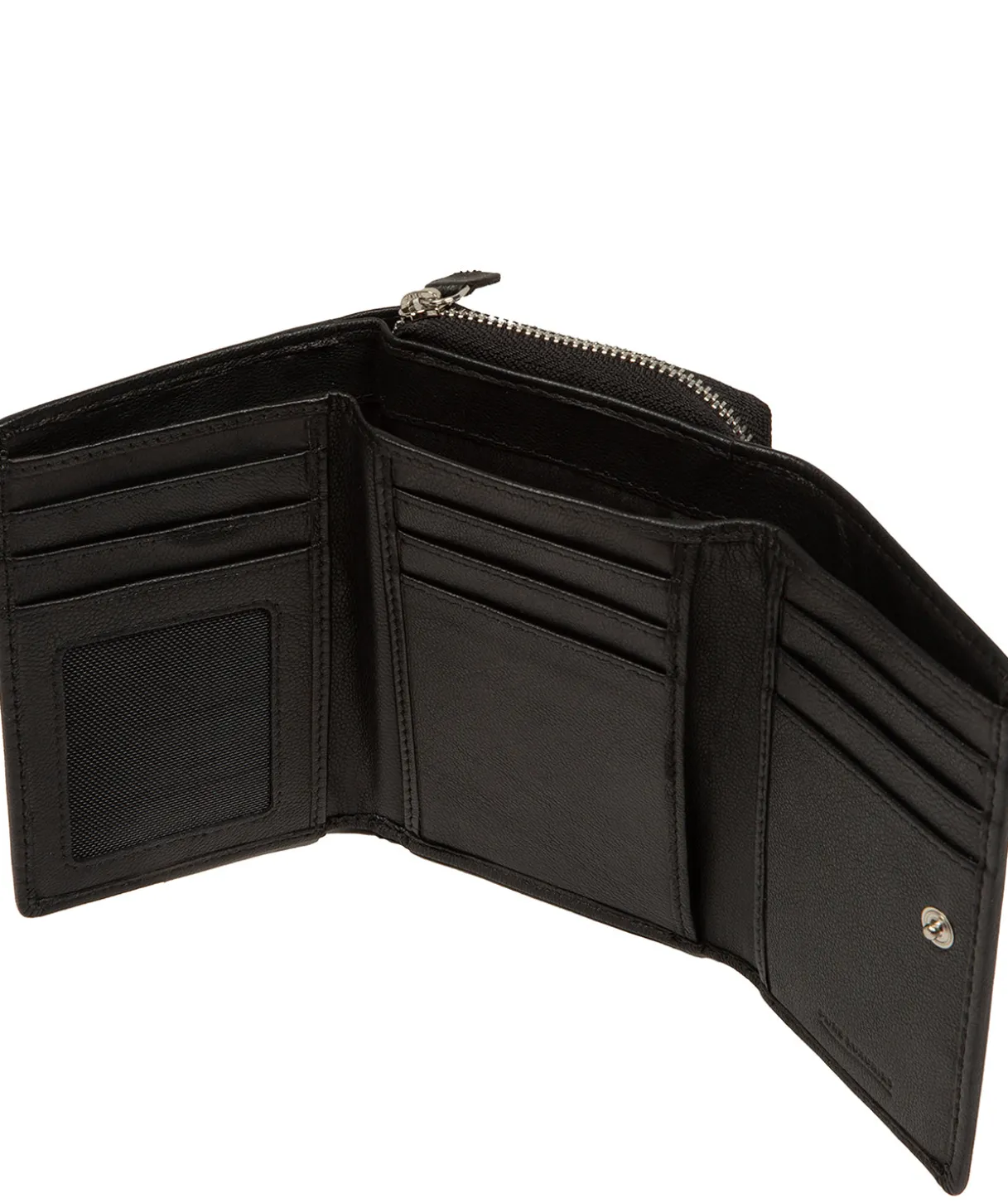 Elise' Black Leather Purse