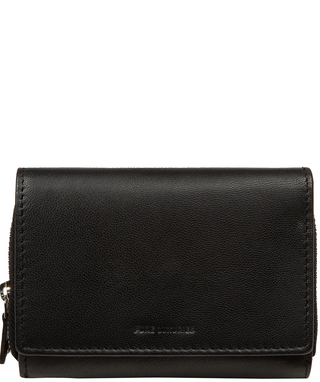Elise' Black Leather Purse