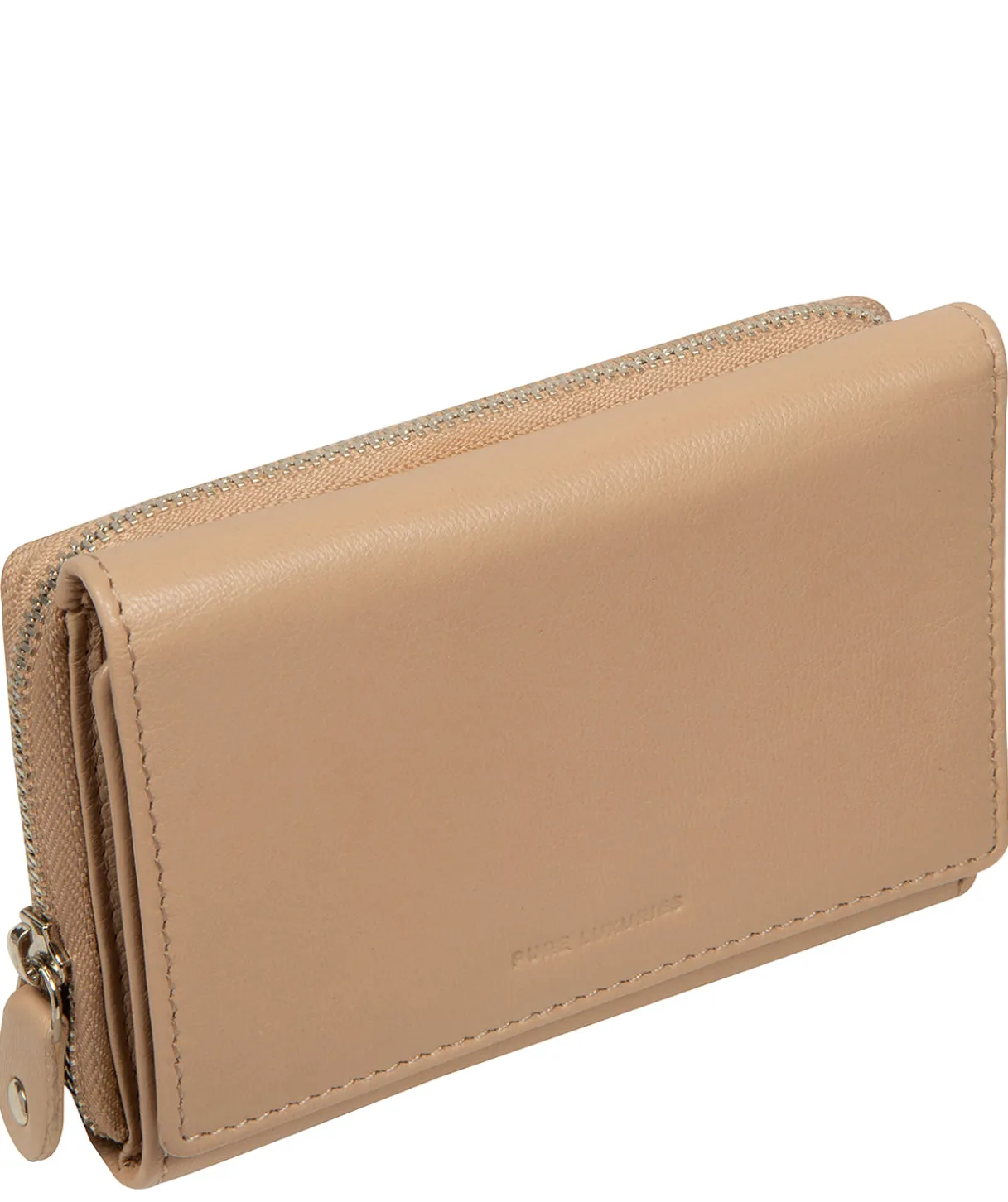 Elise' Latte Leather Purse