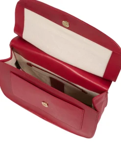 Ellipse' Chilli Pepper Leather Cross Body Bag