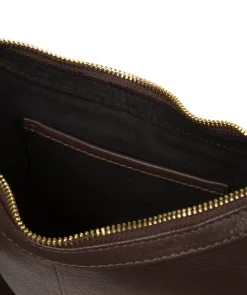 Emma' Hot Fudge Nappa Leather Grab Bag