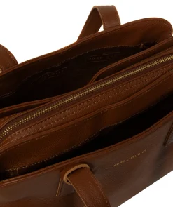 Farncombe' Tan Leather Handbag