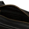 Fenella' Black Leather Handbag