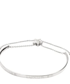 Gift Packaged 'Elisa' Sterling Silver Shooting Star Bangle