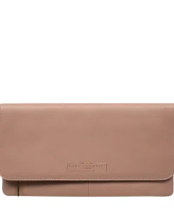Golders' Blush Pink Leather Clutch Bag