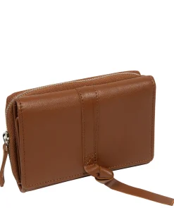 Hailey' Tan Leather Purse