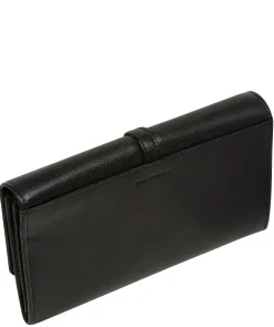 Harriet' Black Leather Purse