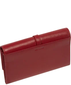 Harriet' Red Leather Purse