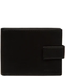 Henry' Black Leather Wallet