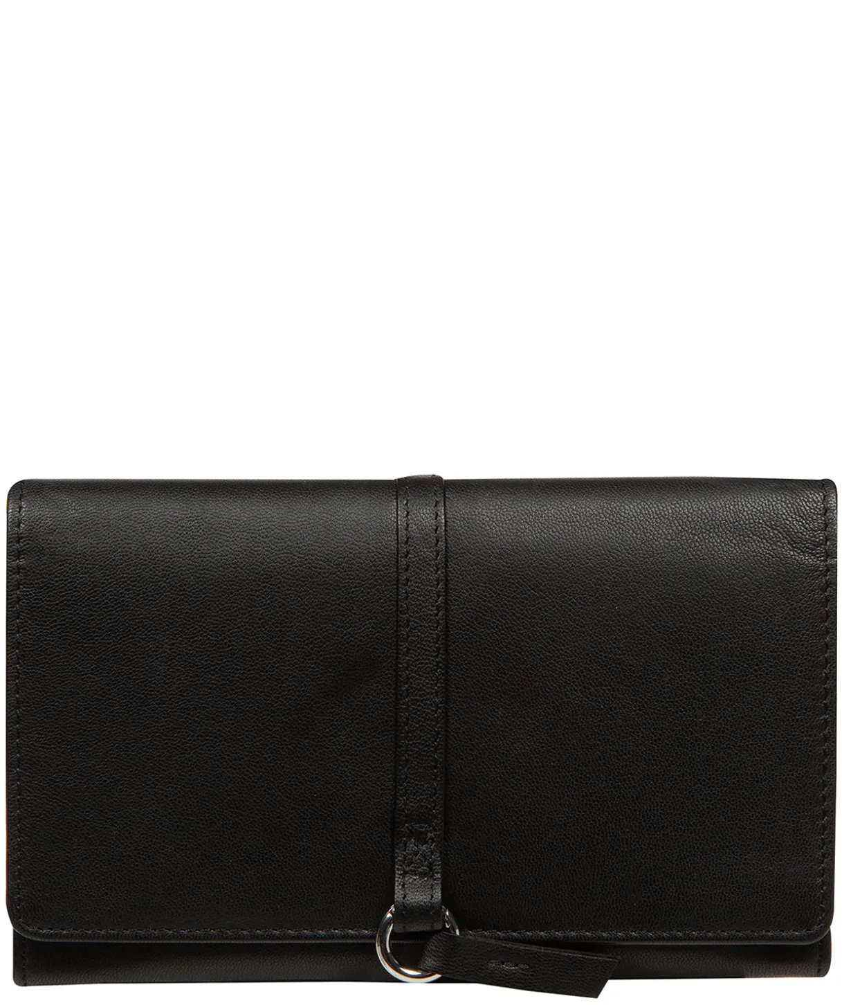 Isla' Black Leather Purse