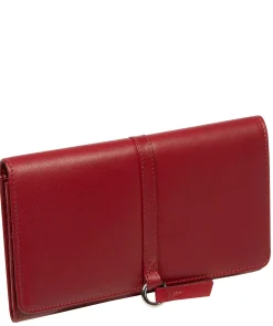 Isla' Red Leather Purse