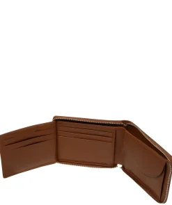 James' Tan Leather Wallet