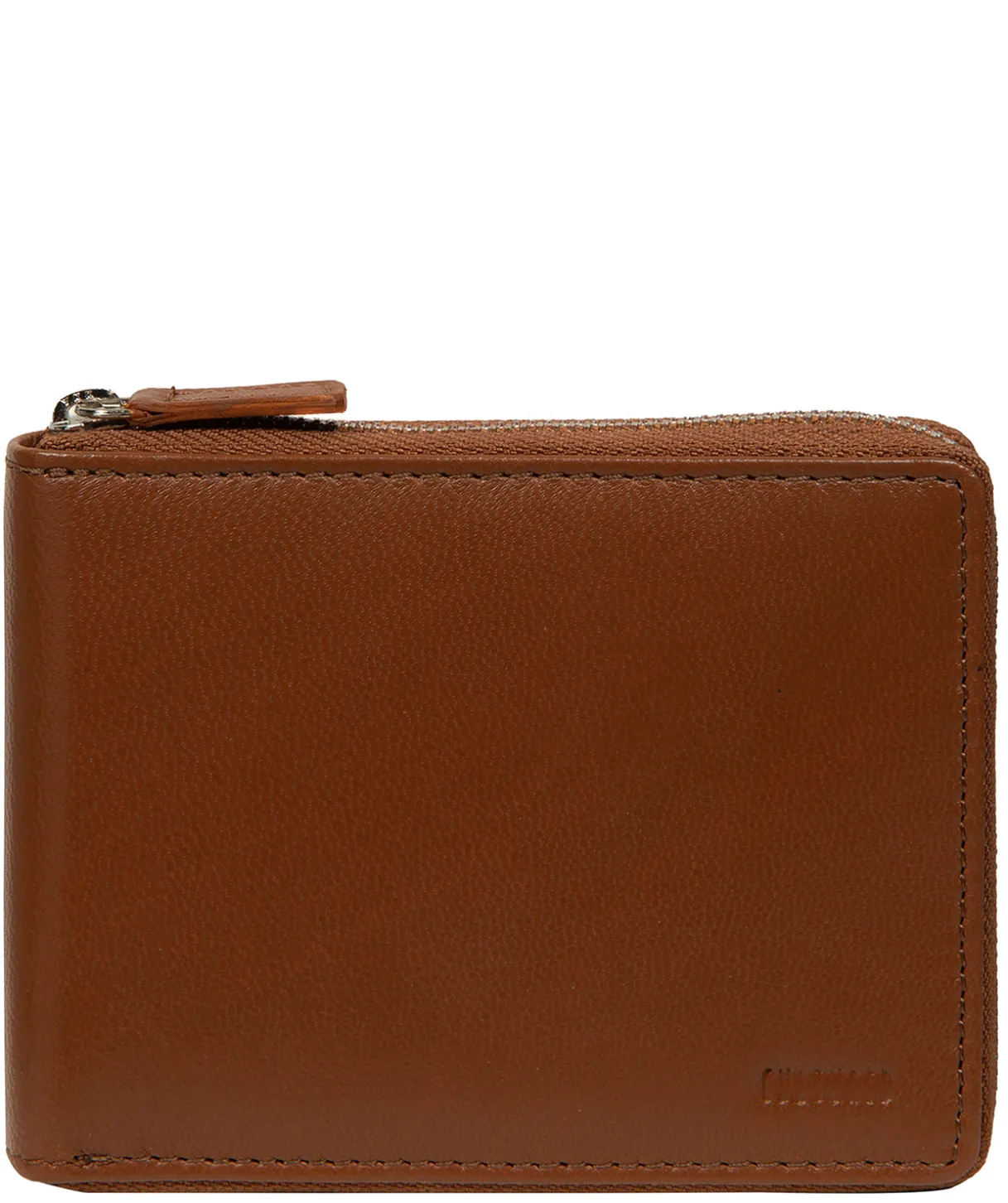 James' Tan Leather Wallet