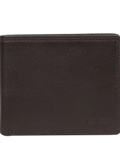 Joe' Brown Leather Bi-Fold Wallet