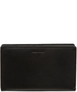 Julia' Black Leather Purse