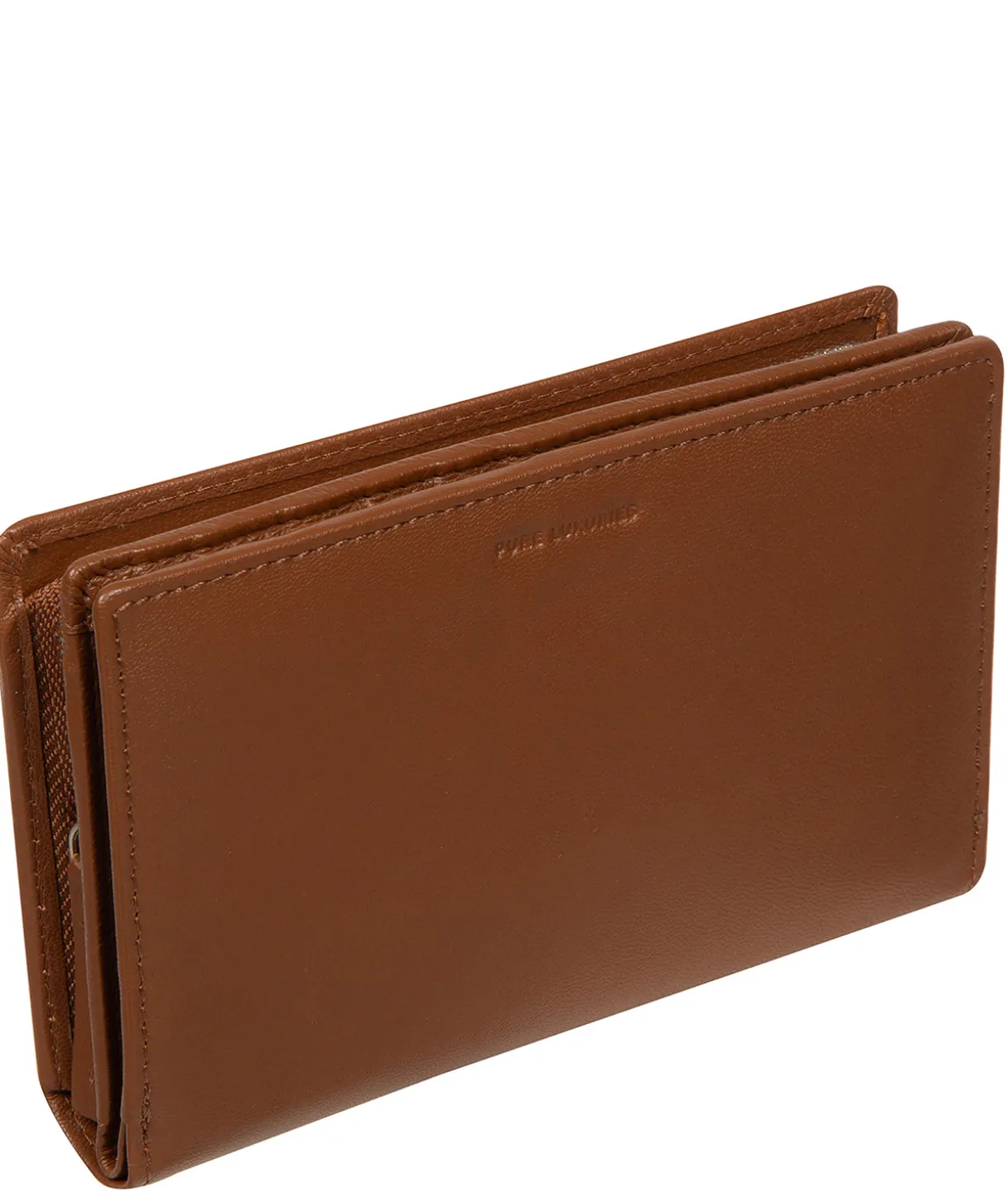 Julia' Tan Leather Purse