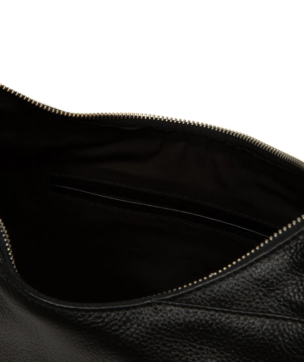 Kovo' Black Leather Shoulder Bag