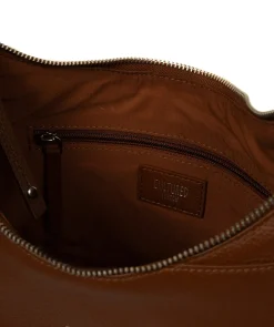 Kovo' Rich Tan Leather Shoulder Bag
